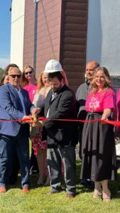 Briarwood team cutting the ribbon at the Avondale Village grand opening in Belleville