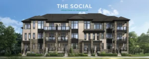 The Social stacked townhomes at Caledon Club in Caledon