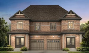 Townhome elevation at Caledon Trails by Windrose in Caledon