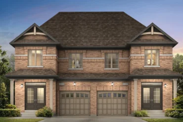 Townhome elevation at Caledon Trails by Windrose in Caledon
