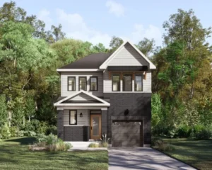 Two-storey detached home at Fox Run by Caivan in Richmond Village, Ottawa