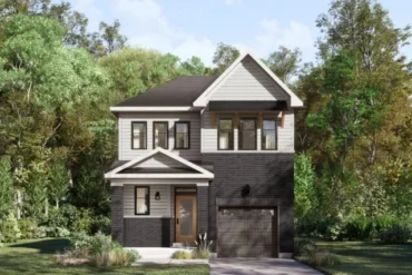 Two-storey detached home at Fox Run by Caivan in Richmond Village, Ottawa