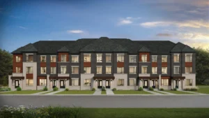 Townhome collection at Glenway by Andrin Homes in Newmarket
