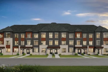 Townhome collection at Glenway by Andrin Homes in Newmarket