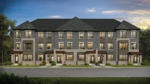 Townhome design at Glenway by Andrin Homes in Newmarket