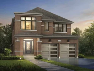 Homestead Meadows Lakeport detached home, Elevation A, by Ballymore Homes in Keswick