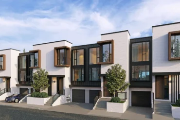 Modern three-storey townhomes at Le Sentier in Richmond Hill