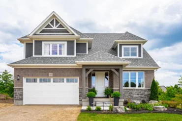 Two-storey detached home at South River by Granite Homes in Elora