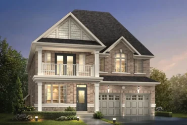 Trilogy in Sutton West by Briarwood Homes river trail 40 foot detached home rendering