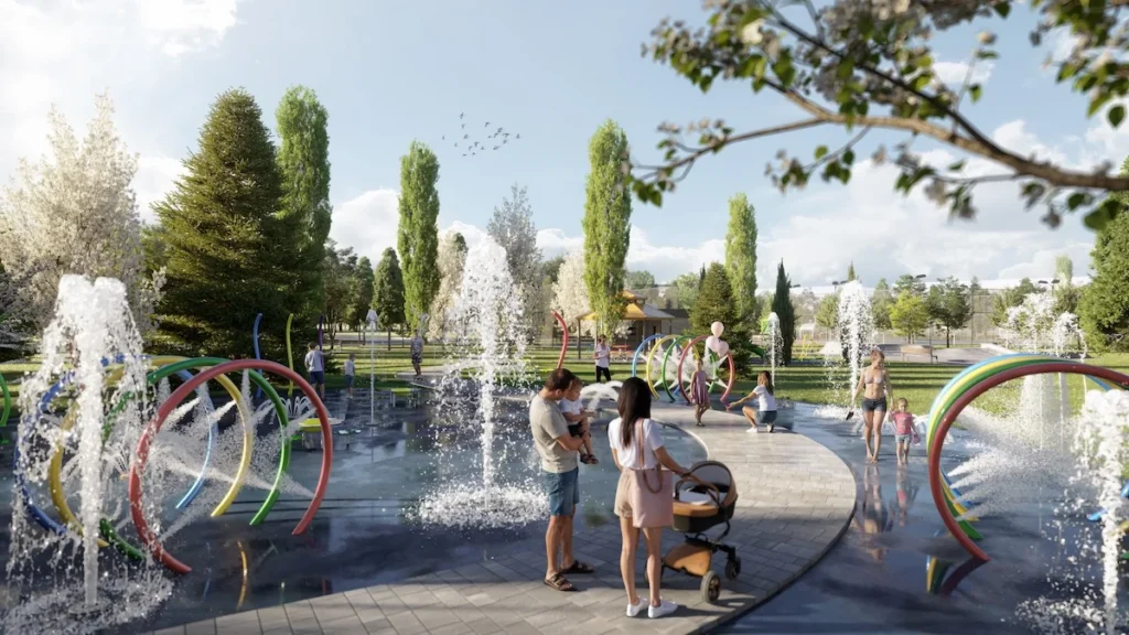 Splash pad planned at Wildfield Village by Solmar in Caledon