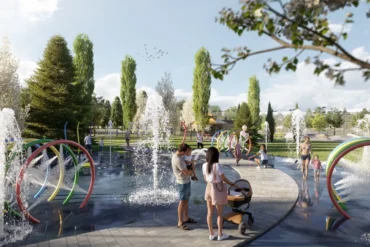 Splash pad planned at Wildfield Village by Solmar in Caledon