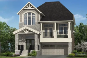 Detached home elevation at Wildflowers by Mattamy Homes in Kitchener